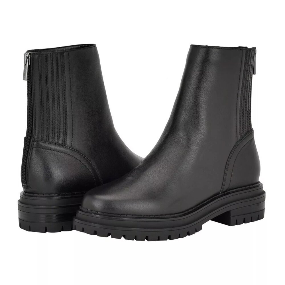 Calvin Klein Women's Greg Ankle Boot Black Size 8M‎